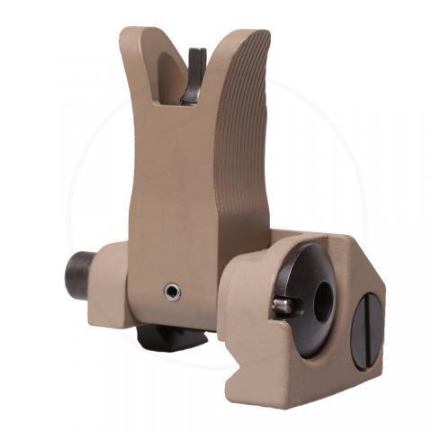 Troy M4 Style Folding Front BattleSight - FDE Finish