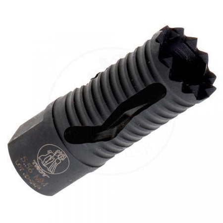 Troy Industries Medieval Flash Suppressor 5.56mm 1/2x28 Black Ordnance Steel