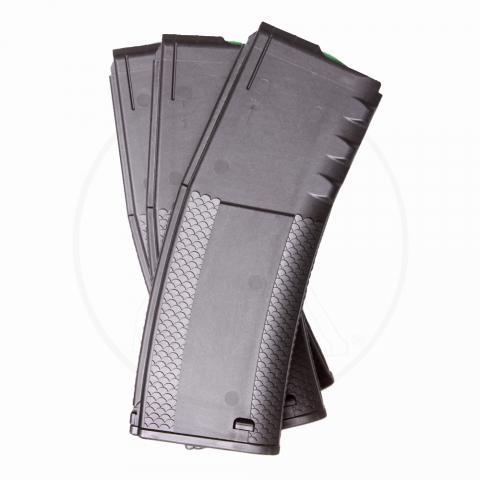 Troy Industries BattleMag AR-15 30-Round .223/5.56 Black Polymer Mag 3-Pack