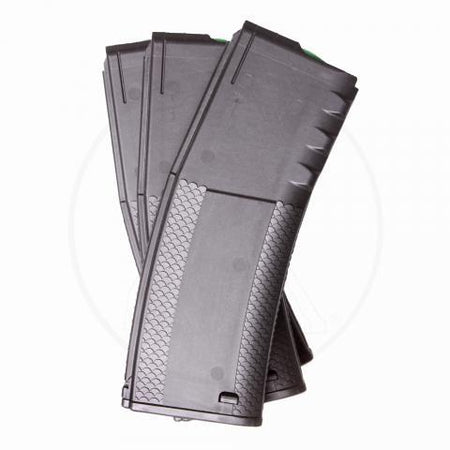 Troy Industries BattleMag AR-15 30-Round .223/5.56 Black Polymer Mag 3-Pack