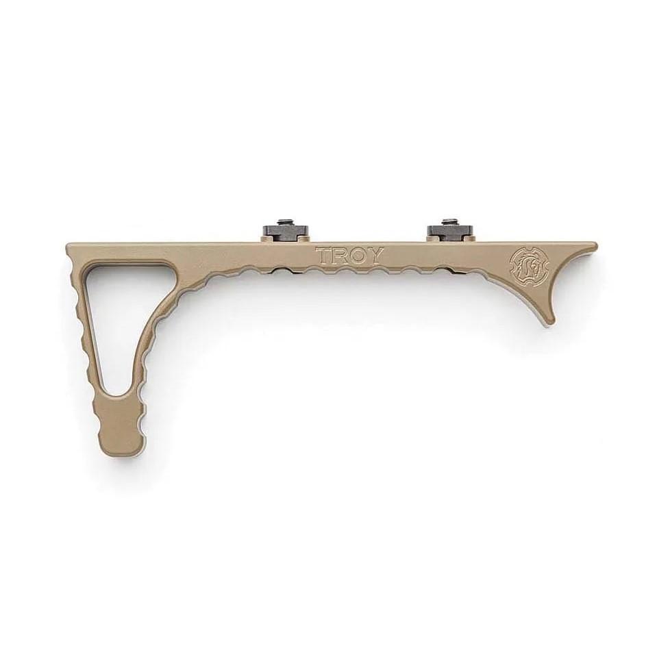 Troy Industries AR-15 M-LOK Angled Foregrip Flat Dark Earth Aluminum