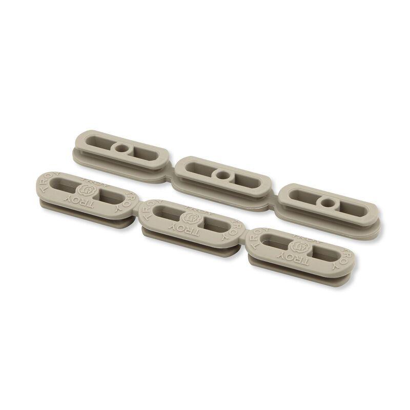 Troy Industries FDE M-LOK Squid Grips Rubber Rail Insert 7ct