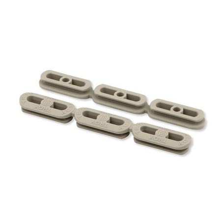 Troy Industries FDE M-LOK Squid Grips Rubber Rail Insert 7ct