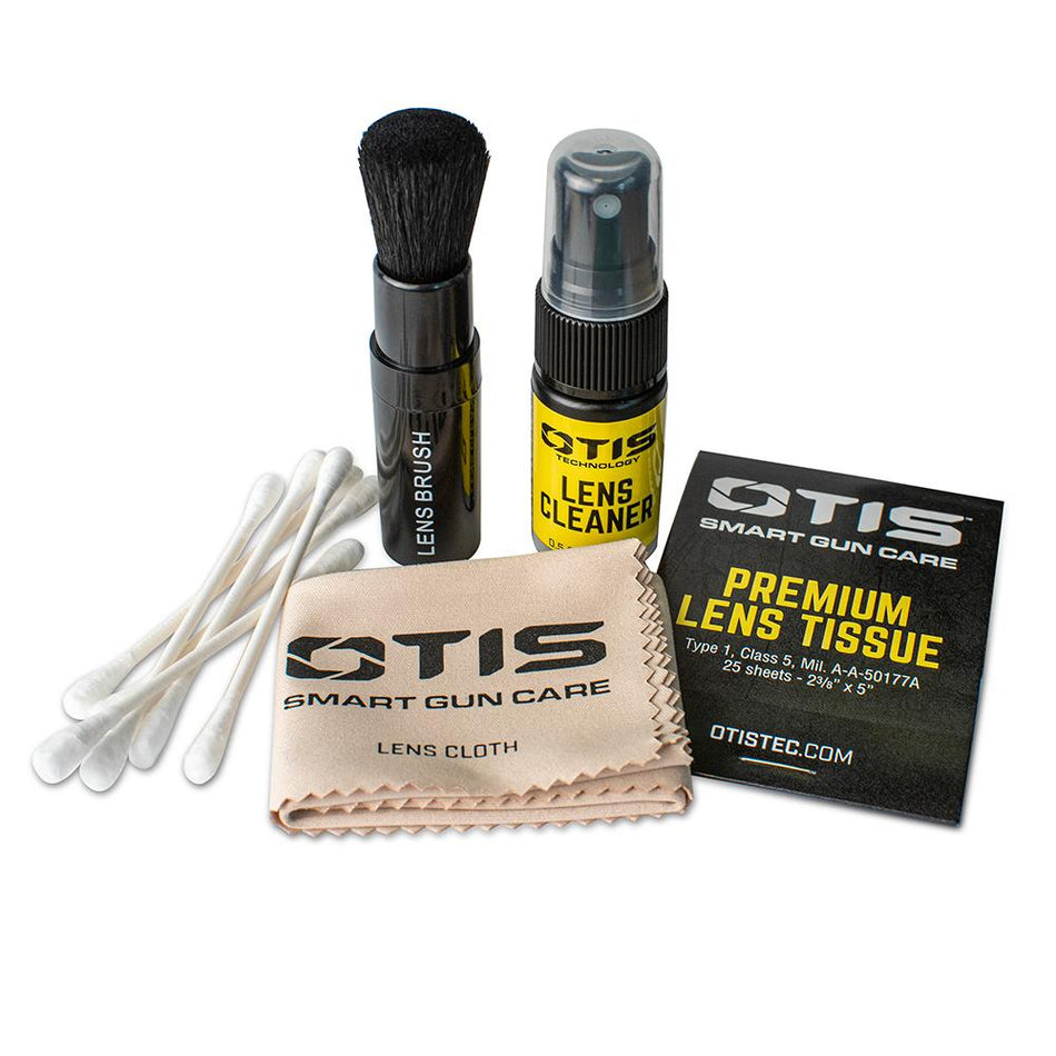 Otis Lens Cleaning Kit Anti-Fog Solution and Accessories for Scopes and Optics