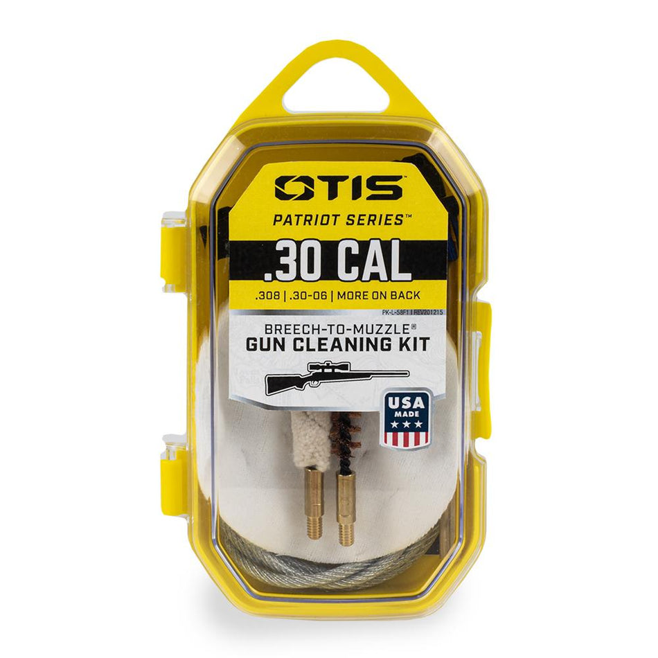 Otis .30 Cal Patriot Rifle Cleaning Kit with Memory-Flex Cable and Brushes