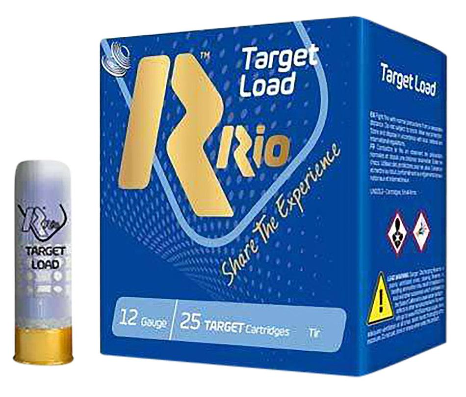 Rio Ammunition 12 Gauge TG369 Target Load High Velocity 2.75" 1-1/4oz 9 Shot