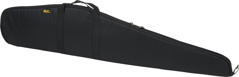 US Peacekeeper 48" Scoped Firearm Case Black Heavy Duty Double Zipper