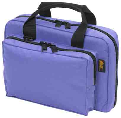 US Peacekeeper Lavender Mini Range Bag 8 Pistol Magazine Holders Water Resistant