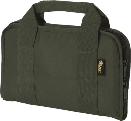 US Peacekeeper OD Green Pistol Attache Case 5-Magazine Storage Water Resistant