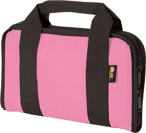 US Peacekeeper Pink Gun Attache Case 5-Magazine Storage Locking Zipper