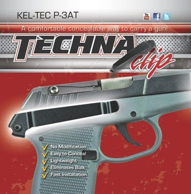 Techna Clip Kel-Tec P3AT Right Side IWB Handgun Belt Clip