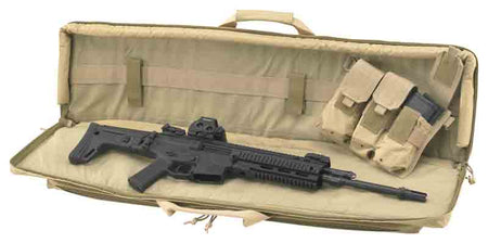 US Peacekeeper Rapid Assault Tactical Rifle Case 42" Tan Adjustable Straps
