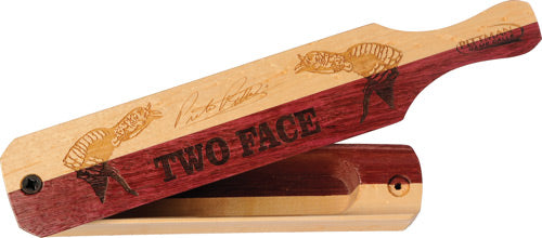 Two Face Box Turkey Call Purple Heart/Maple by Pittman Game Calls