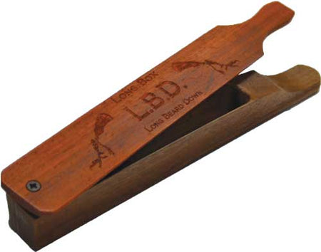 Pittman LBD Padauk Walnut Long Box Turkey Game Call