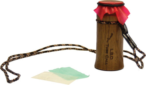 Pittman Black Walnut Tube Turkey Call LBD 3-Reed