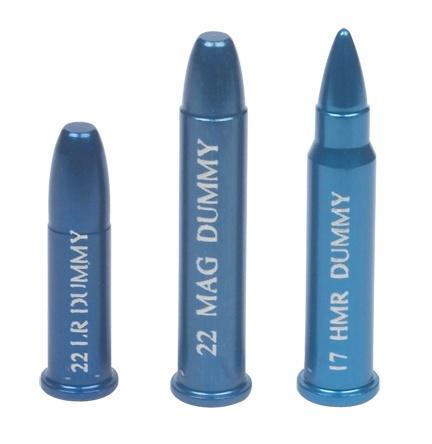 A-Zoom .17 HMR CNC Aluminum Rimfire Training Rounds 6ct