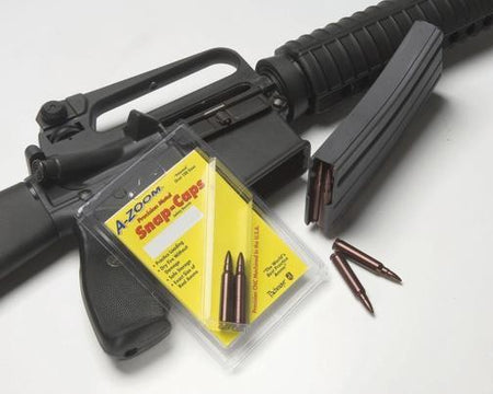 A-Zoom Solid Aluminum Snap Caps for .243 Winchester 2ct