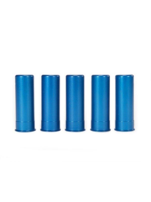 A-Zoom Blue 12 Gauge Snap Cap 5 Piece Pack