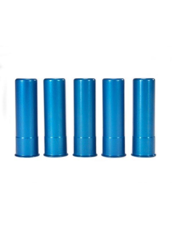 A-ZOOM 20 Gauge Snap Cap Dummy Cartridges Blue 5pk