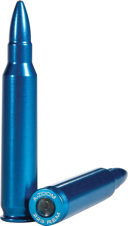 A-Zoom .223 Rem Snap Caps Aluminum Blue 10-Count