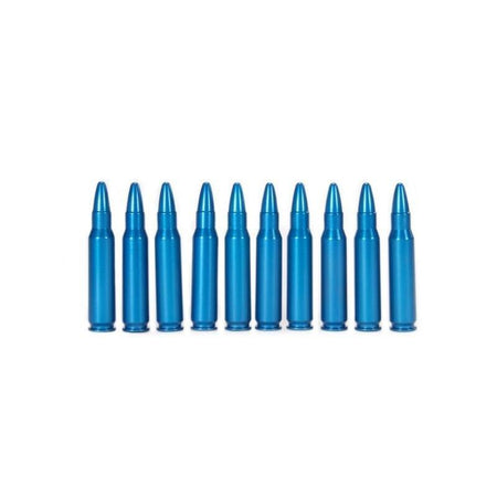 A-Zoom .308 WIN Training Snap Caps Blue Aluminum 10 Count
