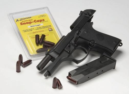 A-Zoom Metal Snap Caps for .25 Auto Pack of 5