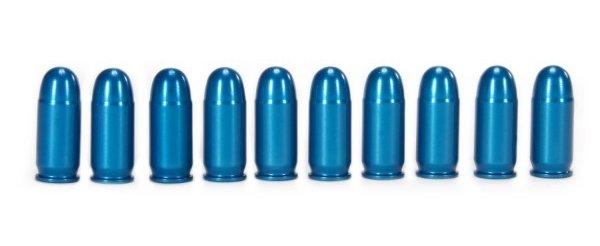 A-Zoom Blue Aluminum Snap Caps .380 Auto 10/pk Dry Fire Training