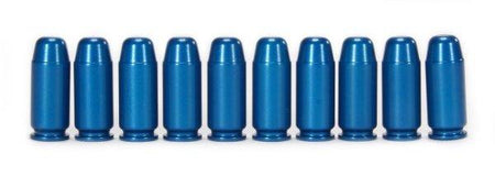 A-Zoom Precision Aluminum Snap Caps .40 S&W Blue 10pk for Dry Fire Training