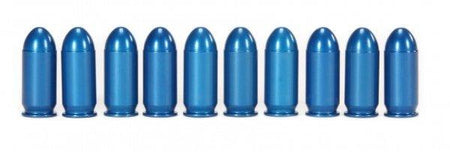 A-Zoom CNC Aluminum Snap Caps .45 ACP Blue Pack of 10