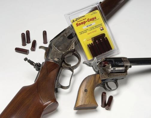 A-Zoom Solid Aluminum Snap Caps for .44-40 Winchester 6pk
