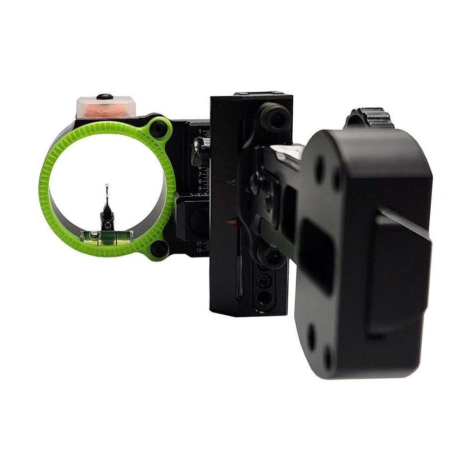 Black Gold Ascent Mountain Lite HD 2 Pin Vertical Dovetail Bow Scope RH 4 Inch