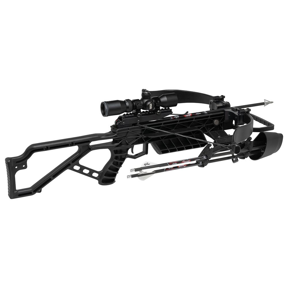 Excalibur Mag Air Black Crossbow with Included Fixed Power Scope