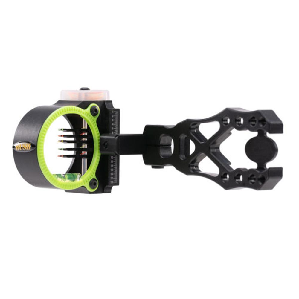 Black Gold Flash Point Rush 5-Pin .019 Right Hand Bow Sight Black