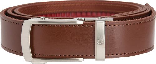 Nexbelt Bond EDC Gun Belt 1.38" Brown Ratchet Belt Up to 50"