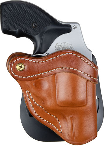 1791 Multi-Fit OWB Paddle Holster J-Frame and Similar Classic Brown Leather Right Hand