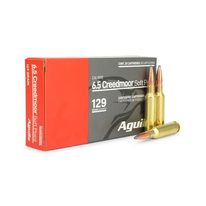 Aguila InterLock  129 Grain 6.5mm Creedmoor 2810 fps