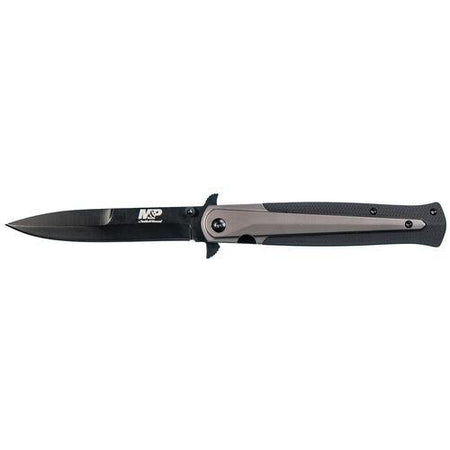 Smith & Wesson M&P Folding Tactical Knife Clip Point 3.85" Black Blade