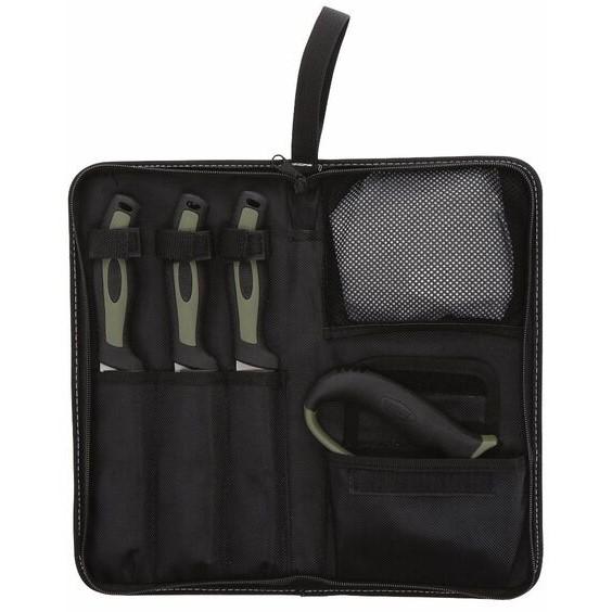 Old Timer Field Dressing Kit with Boning Gut Hook and Caping Knives 4 Pieces