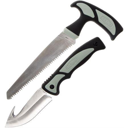 Battenfeld Old Timer Hunter Combo - Serrated & Guthook Fixed Blade Set