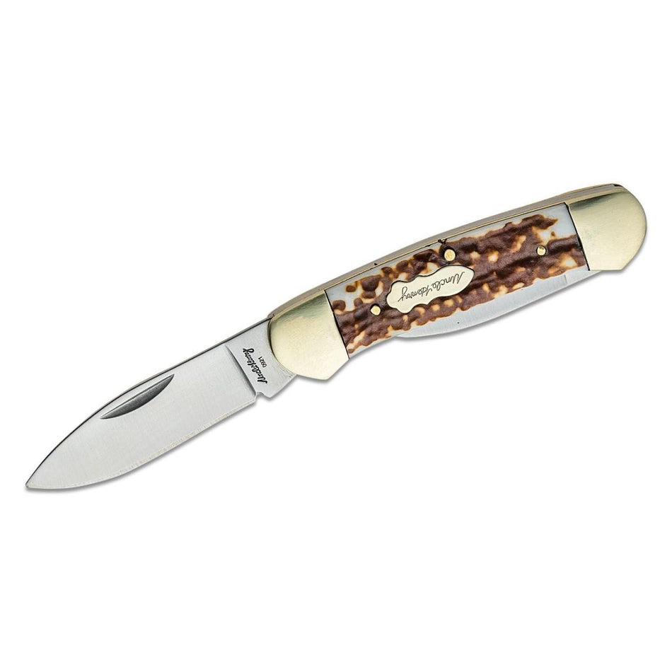 Uncle Henry 11UH Canoe Folding Knife 3.6" Blade Next Gen Staglon Handle