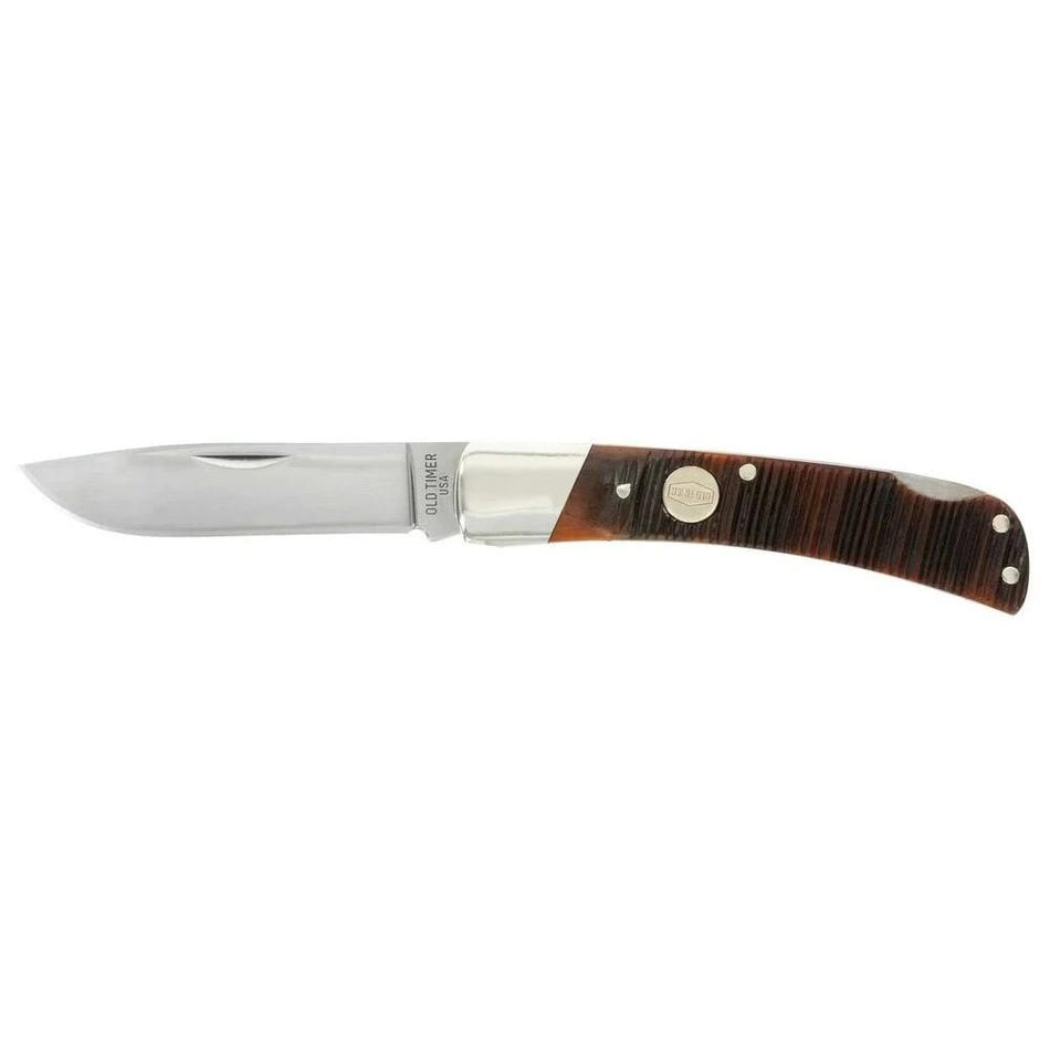 Old Timer USA Bruin 5OTG Generational Lockback Pocket Knife 2 4/5" Blade Chestnut Bone