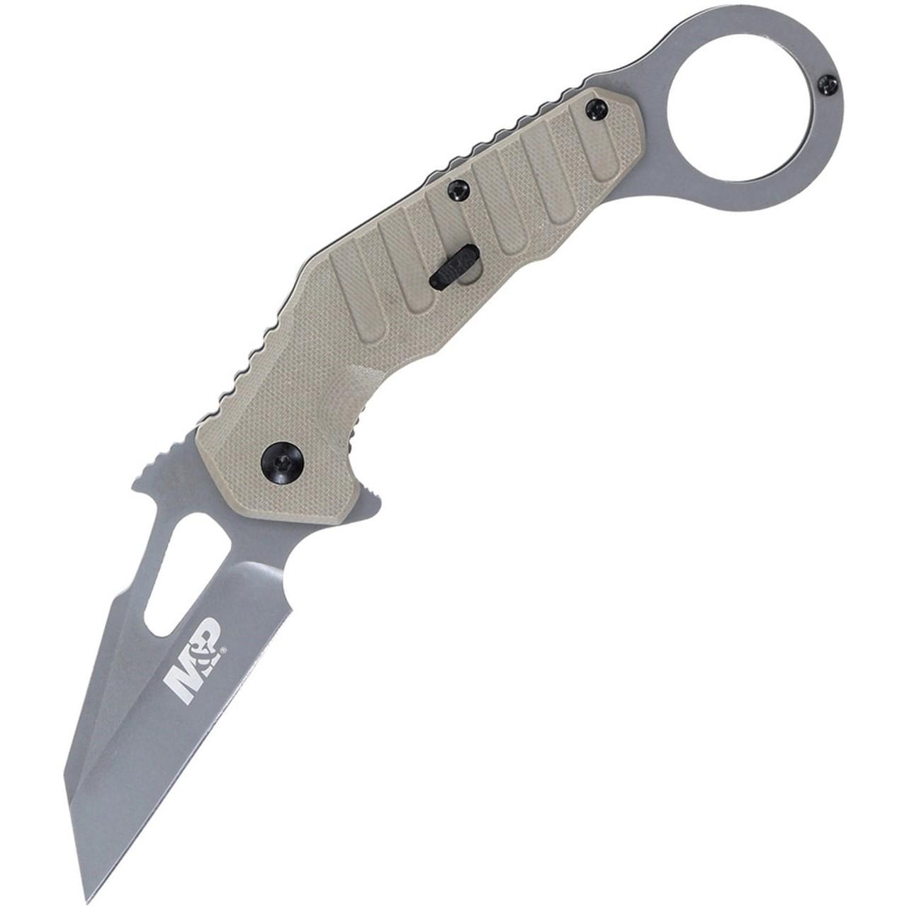 Smith & Wesson M&P Extreme Ops Karambit, FDE, 3-Inch Blade