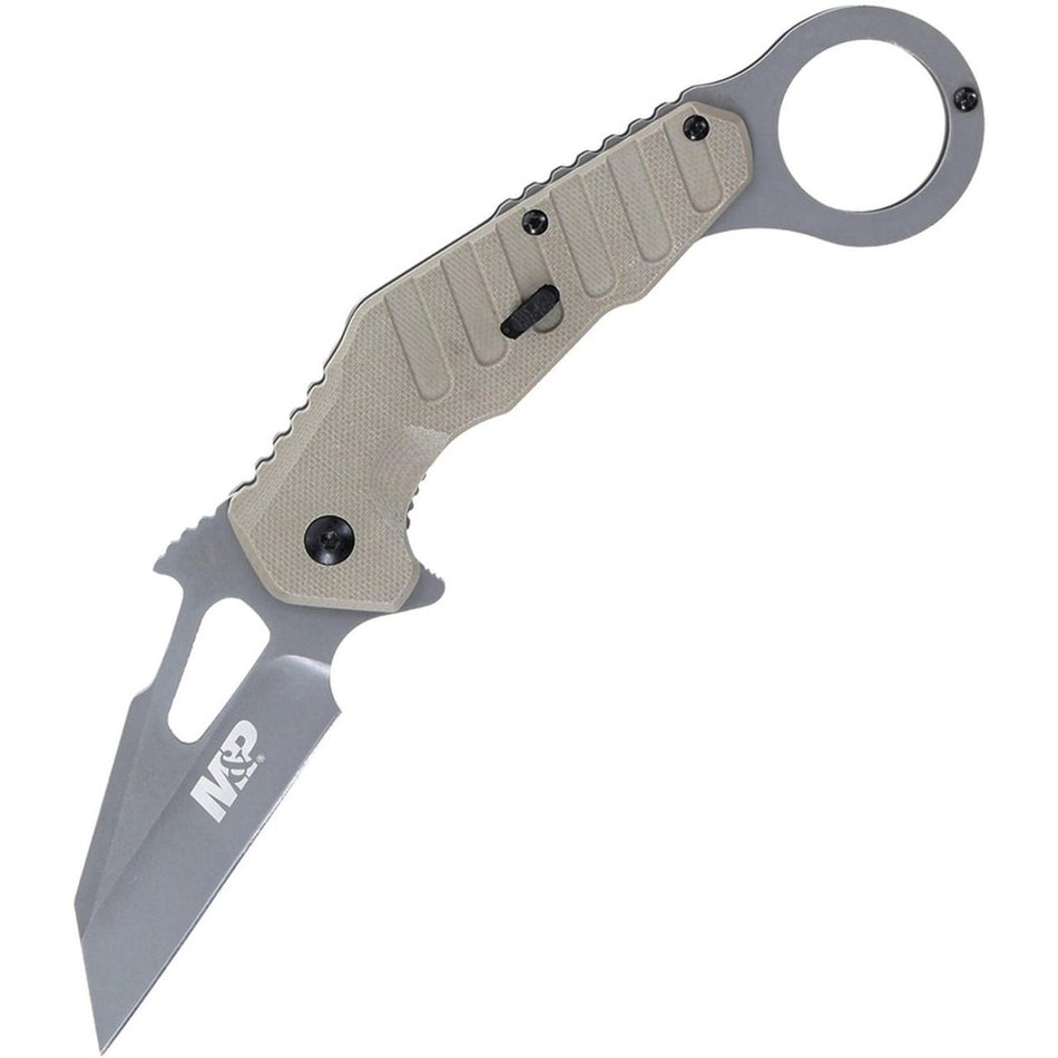 Smith & Wesson M&P Extreme Ops Karambit, FDE, 3-Inch Blade