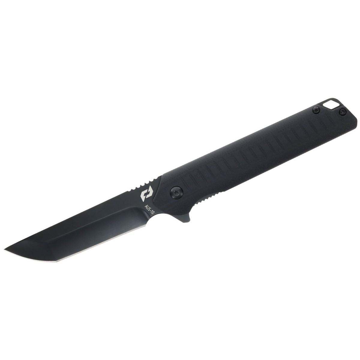 Schrade Delta Class Steelhead 3-1/2" Folding Knife UltraGlide Bearing Black G10