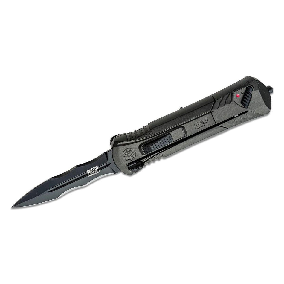 Smith & Wesson OTF Assisted Folding Knife 3-1/2" Black Blade MPOTF10