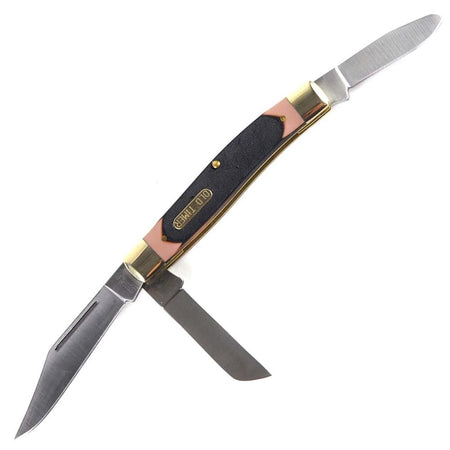 Old Timer Senior Stockman 3-Blade Folding Knife 3" Clip Point Blade Classic Design
