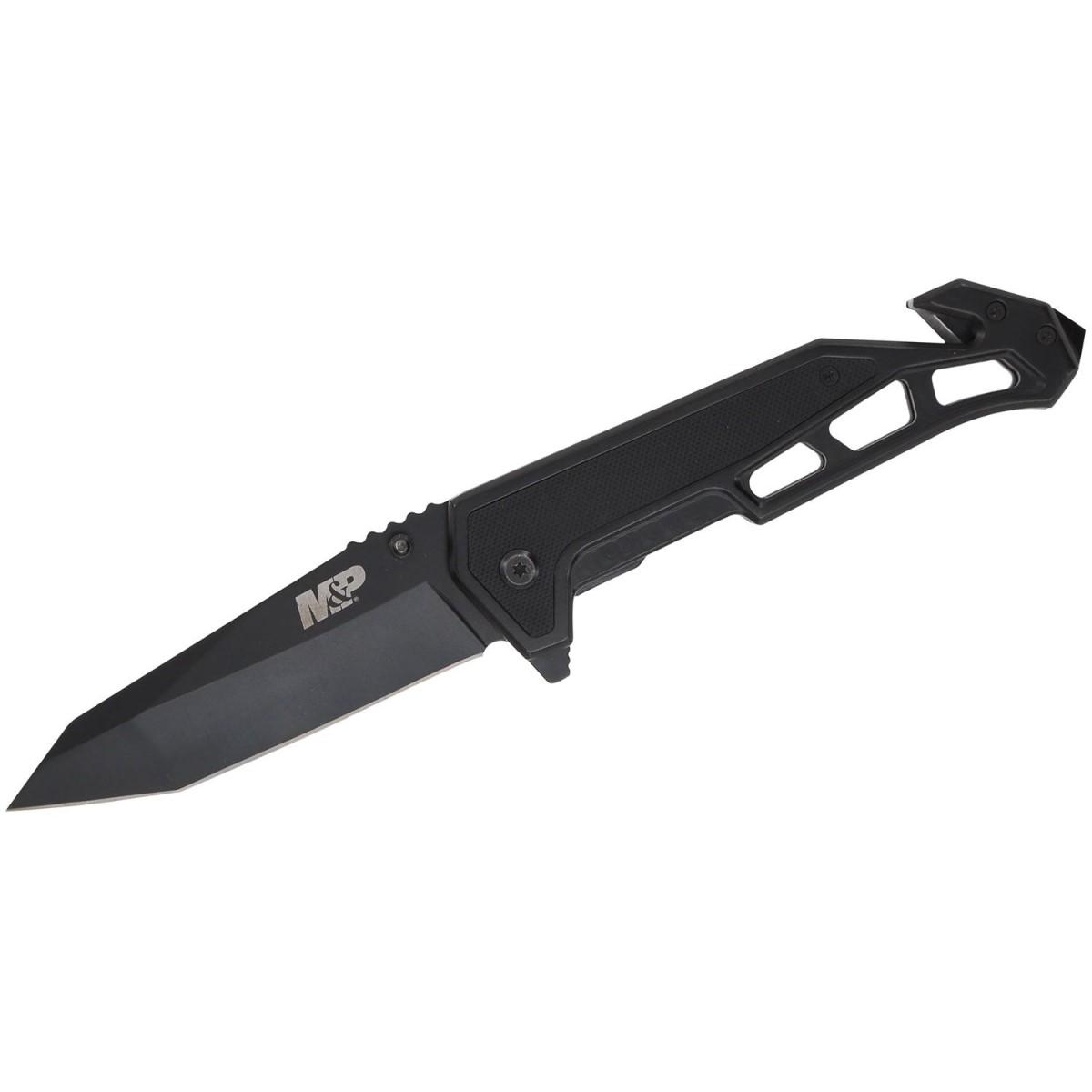 Smith & Wesson M&P Border Guard 4" Assisted Opening Folding Knife Black