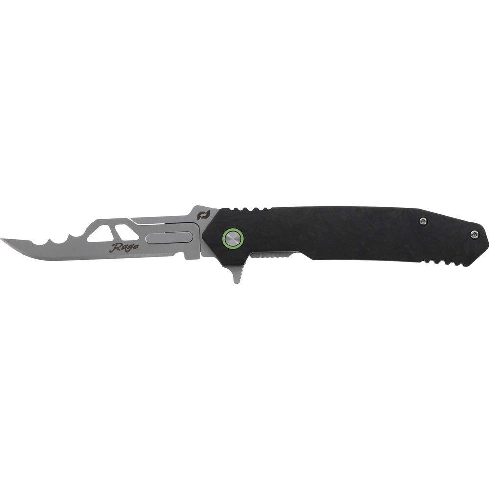 Schrade Stryche Enrage 6 Black Carbon Fiber 2.2" Replaceable Blade Folding Knife