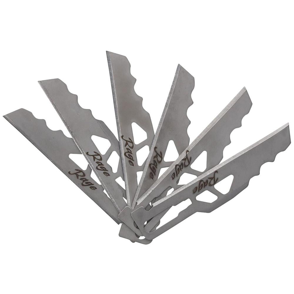 Schrade Enrage Utility Combo Blade Replacements 6-Pack 420A Steel