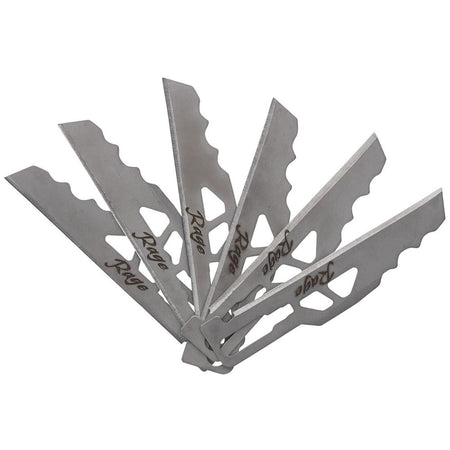 Schrade Enrage Utility Combo Blade Replacements 6-Pack 420A Steel